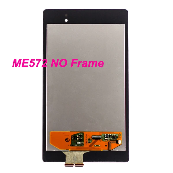 ME572 no frame Starde lcd для Asus Google Nexus 7 2nd Gen 2013 ME572 ME572CL lcd дисплей кодирующий преобразователь сенсорного экрана в сборе с рамкой - Цвет: ME572 no frame