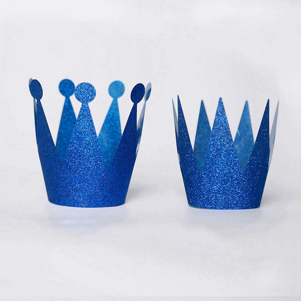 6 шт. милые бумажные шляпы на день рождения для маленьких мальчиков и девочек