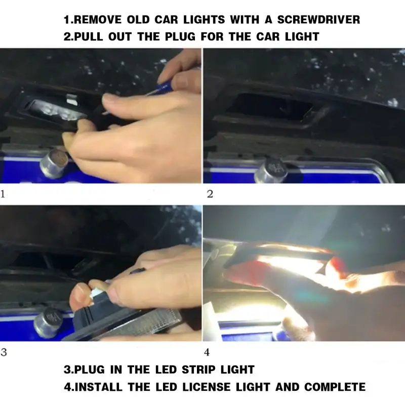 2* Светодиодный номерной знак светильник 36-SMD для Chevy Silverado Лавина 1500 2500 3500