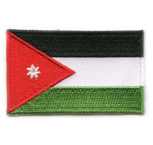 Вышивка Jordan Patches сделана из саржи с отрезающей кромкой и утюгом на подложке