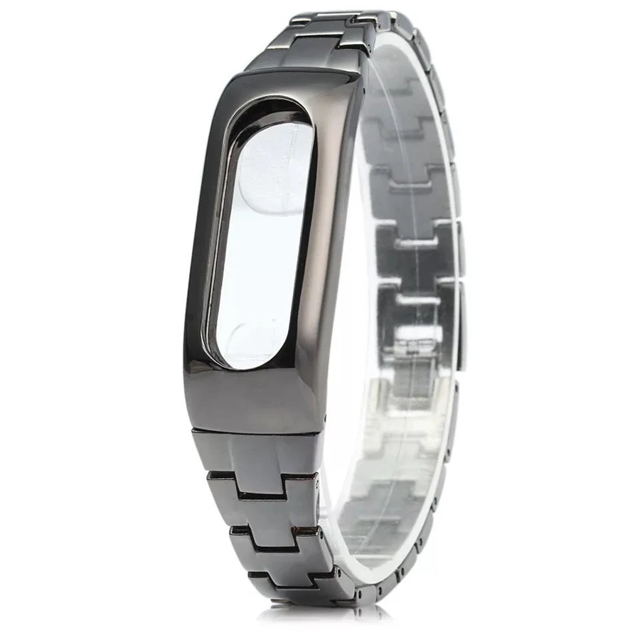 Сменный ремешок для часов Mi Band 2 из нержавеющей стали M2 браслета Xiaomi mi носимые