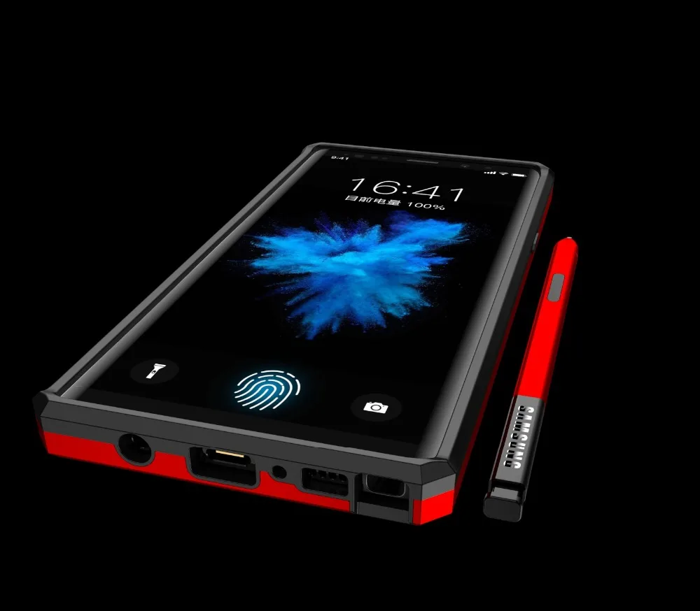 Противоударный чехол с откидной ножкой для Galaxy Note 9 | Мобильные телефоны и