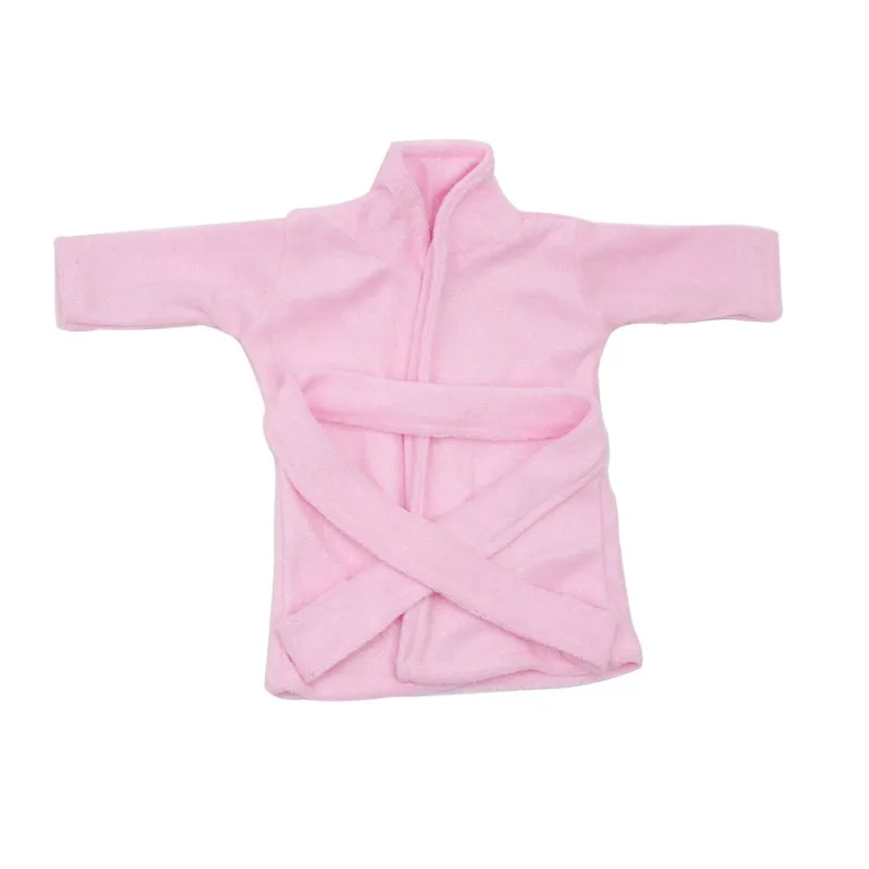 Халат для девочек в виде кукол 18 дюймов простой халат пальто одежда американское