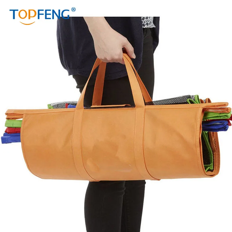 TopFeng 4 шт./компл. тележка на колесиках для супермаркета сумка покупок продуктовые