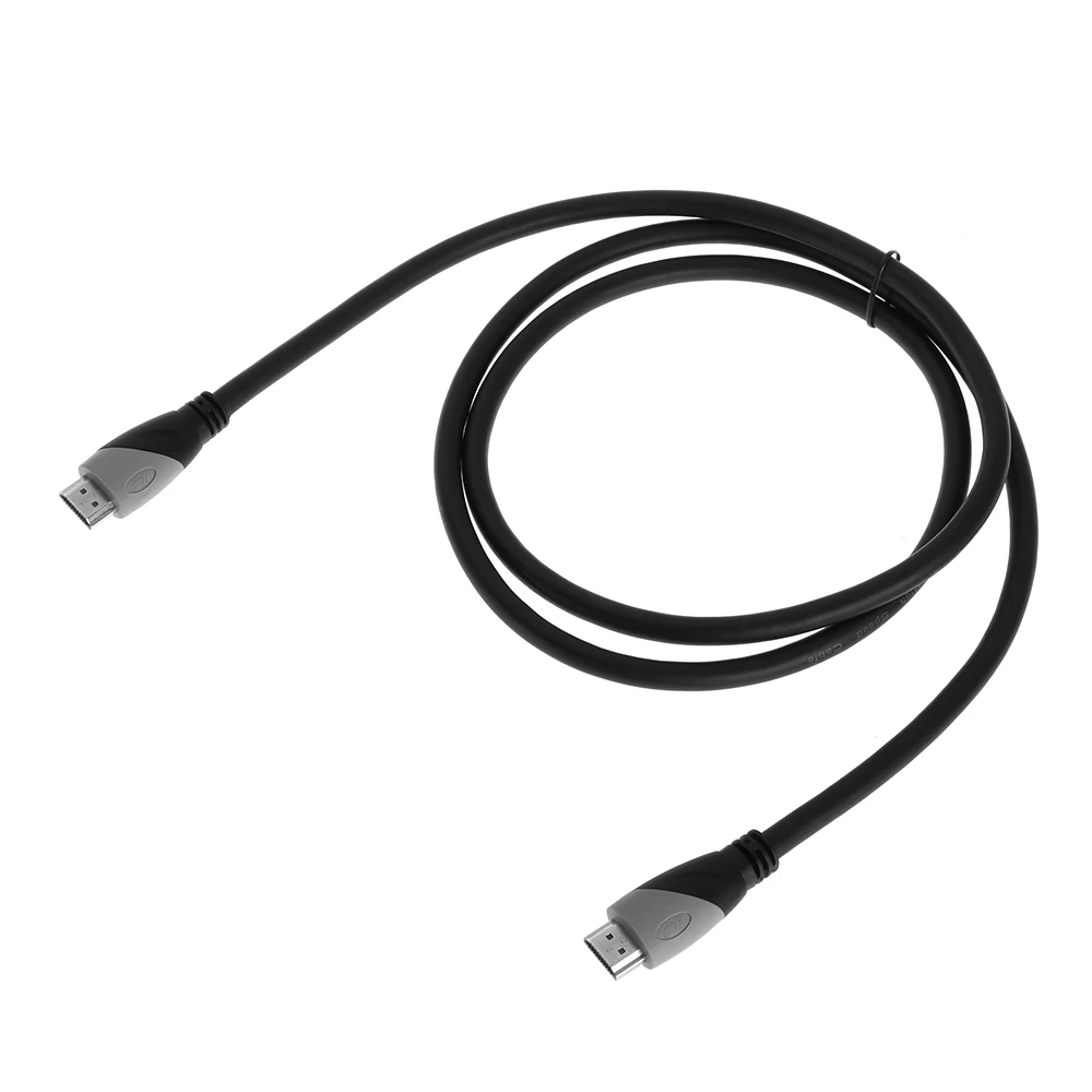 Позолоченный 1080P 3D Bluray HD tv xbox PS4 tv Высокоскоростной HDMI 1,4 кабель партия нейлоновая оплетка цифровое соединение прочный высокое качество