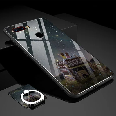 Чехол для Nubia Z17S чехол из роскошного закаленного стекла+ мягкая задняя крышка с краями 5,73 ''для Nubia Z17 S чехол для телефона Nubia Z17S чехол s оболочка - Цвет: A10
