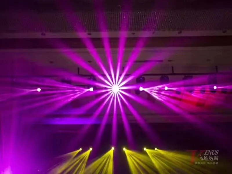 

Super bright 17r 350W sharpy beam moving head light dmx stage lighting double prism disco dj equipment colorful lights effect