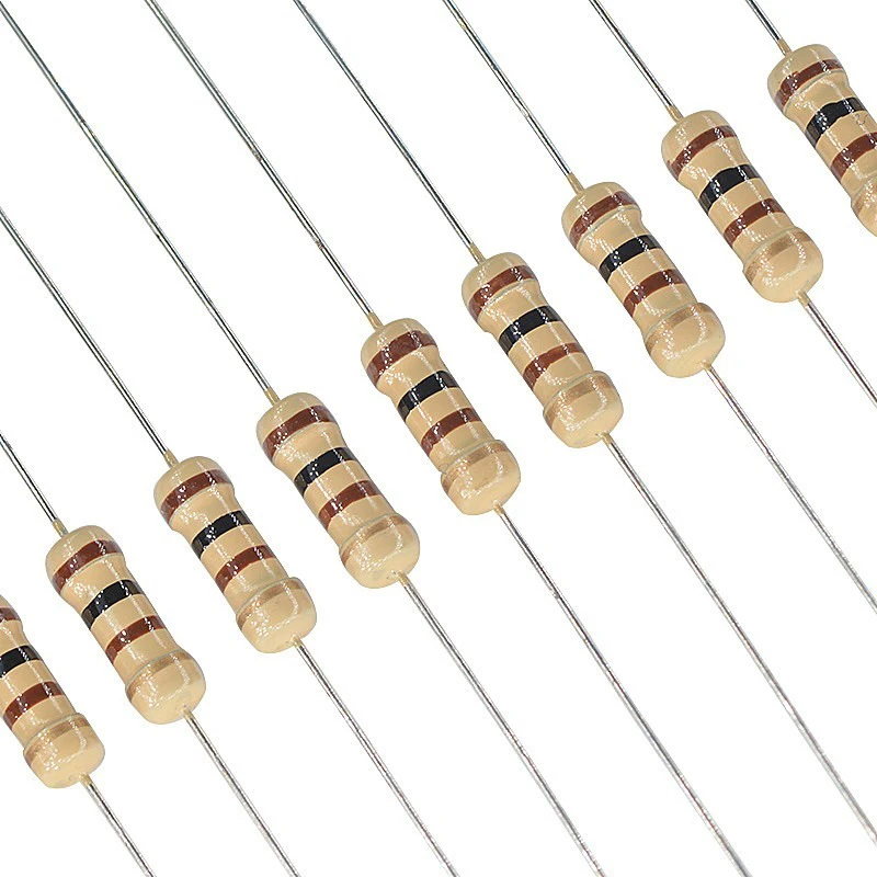 

1220PCS/Lot 1W 5% 122Values 0.33-2.2M Ohm Carbon Film Resistor Assorted Kit Set