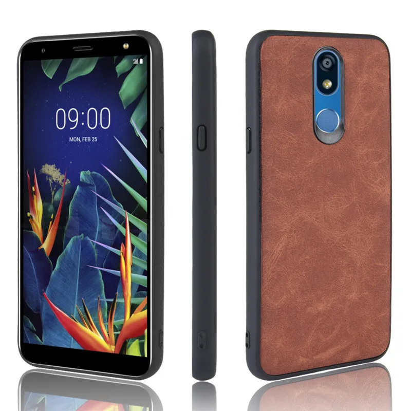 Роскошный винтажный кожаный чехол для телефона LG K12 Plus |