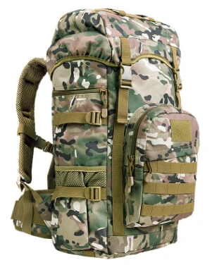 CP camouflage 50л военный тактический рюкзак для наружного использования большая емкость походные сумки альпинистская сумка мужской походный рюкзак дорожный рюкзак - Цвет: CP camouflage