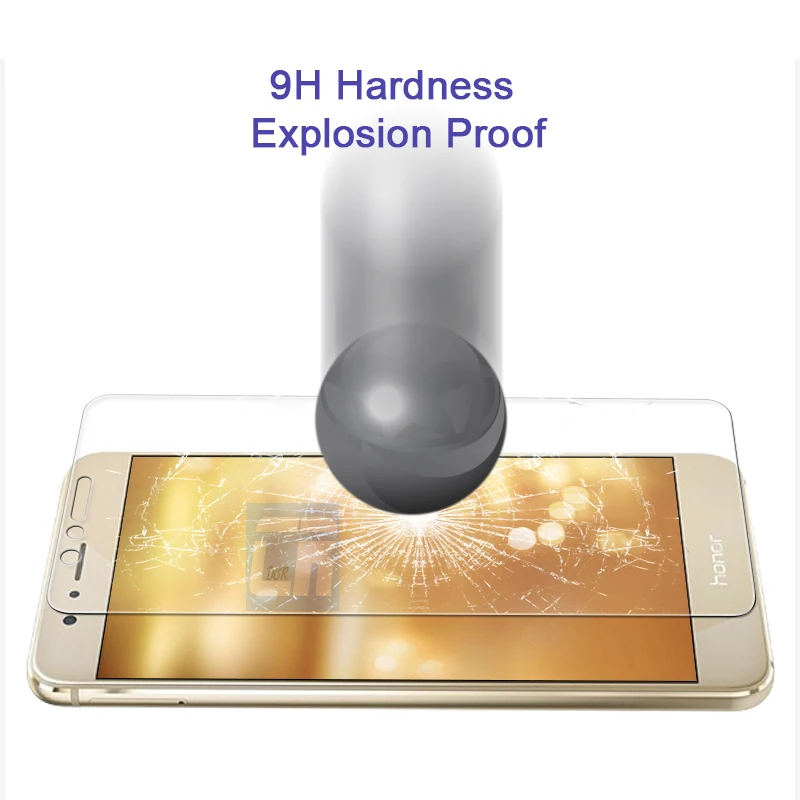 DCRExplosion-защитная пленка из закаленного стекла для huawei honor 6 7 8 v8 Защита экрана 4 4a 4c |