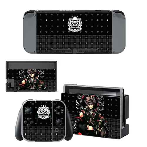 YSNS1694 Kingdom Hearts 3 nintendo switch, накладка на кожный переключатель для nintendo Switch NS, контроллер Joy-con - Цвет: YSNS1694