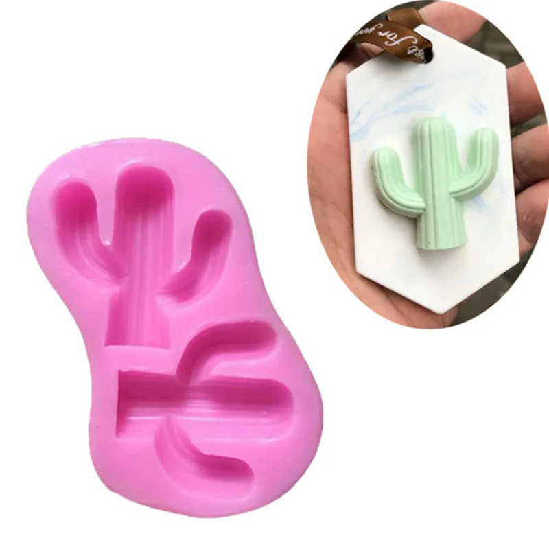 Fullmold кактус торт Силиконовые Формы для кексов, помадки торт украшения инструменты заготовка для мыла Fimo игровое тесто Форма Шоколад Конфеты Формы F028