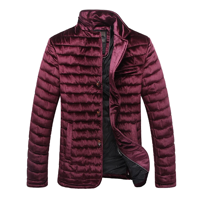 2020 Высокое качество зимняя куртка мужская Модная хлопковая стеганая Мужской