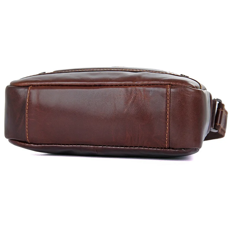 Men's Crossbody Bags Genuine Leather 2019 Man Messenger Shoulder Bag Vintage Fashion Brand Mini Cow Male |