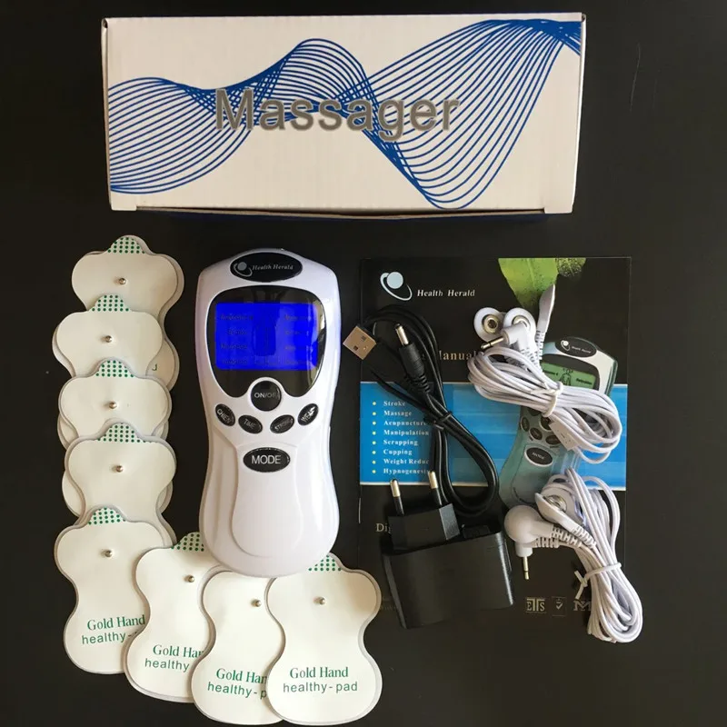 20 шт./лот ems десятки терапии машины блок Средства ухода за кожей импульс для