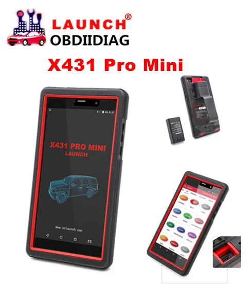 Launch X431 Pro Mini с 6 8 ''планшетный ПК поддержкой WiFi/Bluetooth Full System  Автомобили