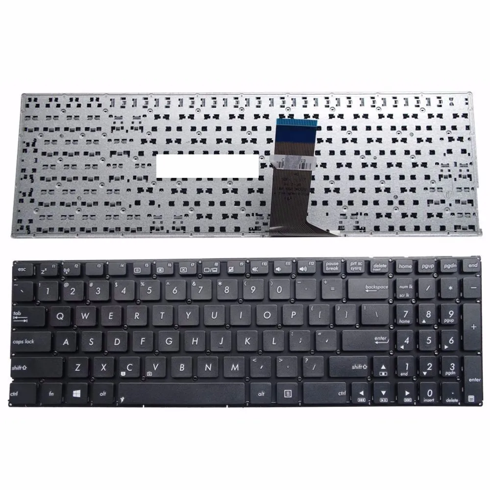 

US Keyboard For ASUS X551 F550 F550V X552C R513C X552E X551C X551CA Laptop Keyboard New English Black