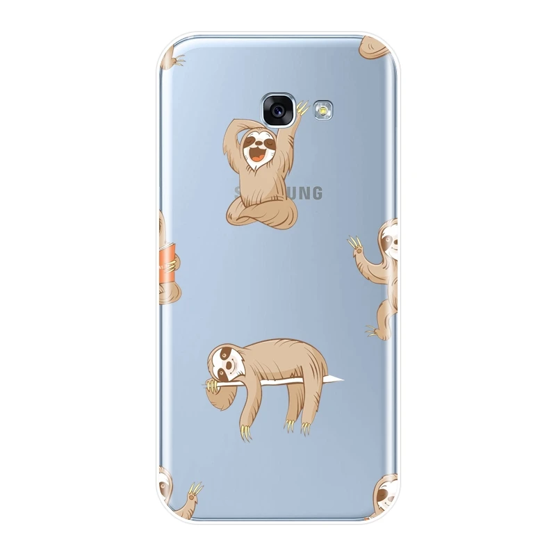 Задняя крышка для Samsung Galaxy A6 A7 A8 2018 A3 A5 2016 2017 мягкий силиконовый чехол Kawaii Plus |