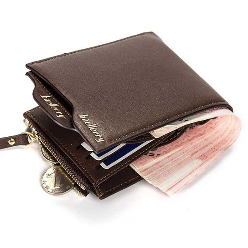 Модные маленькие Роскошные брендовые кошельки для мужчин мужской клатч кошелек