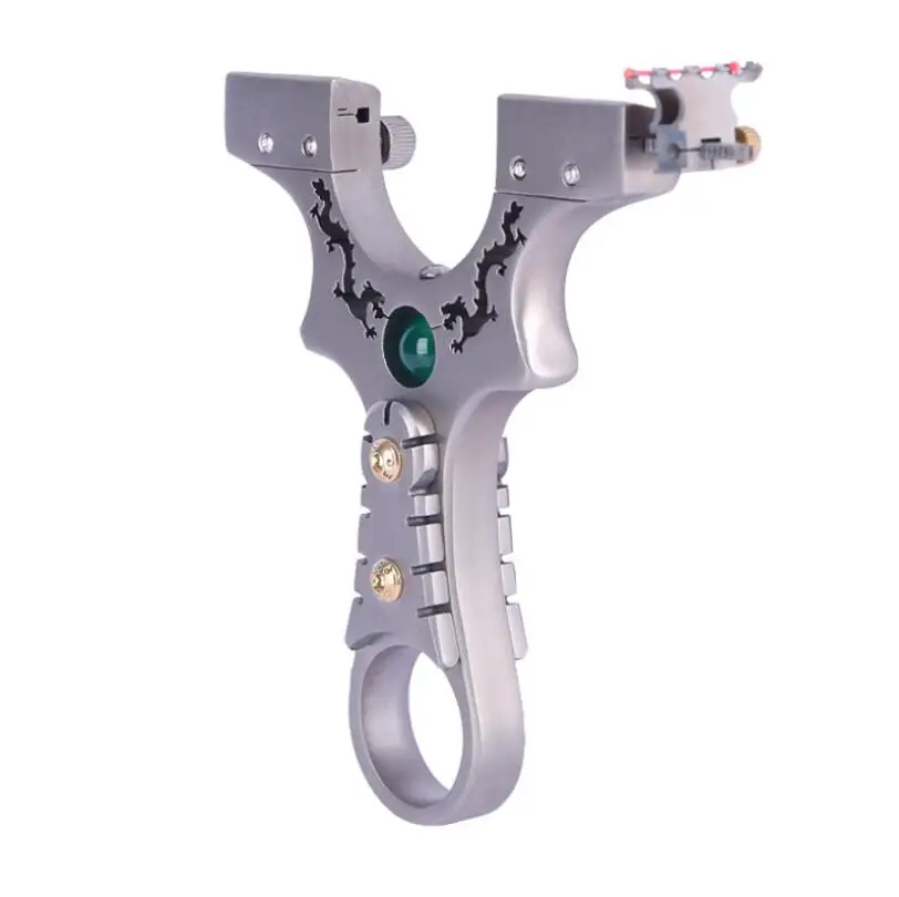 Мощный слинг выстрел из нержавеющей стали и дерева Рогатка Открытый охотничий