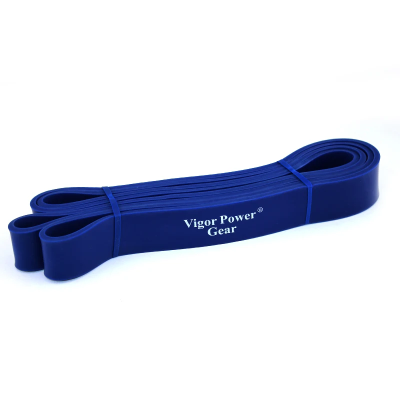 Blue Vigor power gear натуральный латекс высокое качество 2080 эластичная лента для йоги для фитнеса спорта йоги упражнений - Цвет: Blue