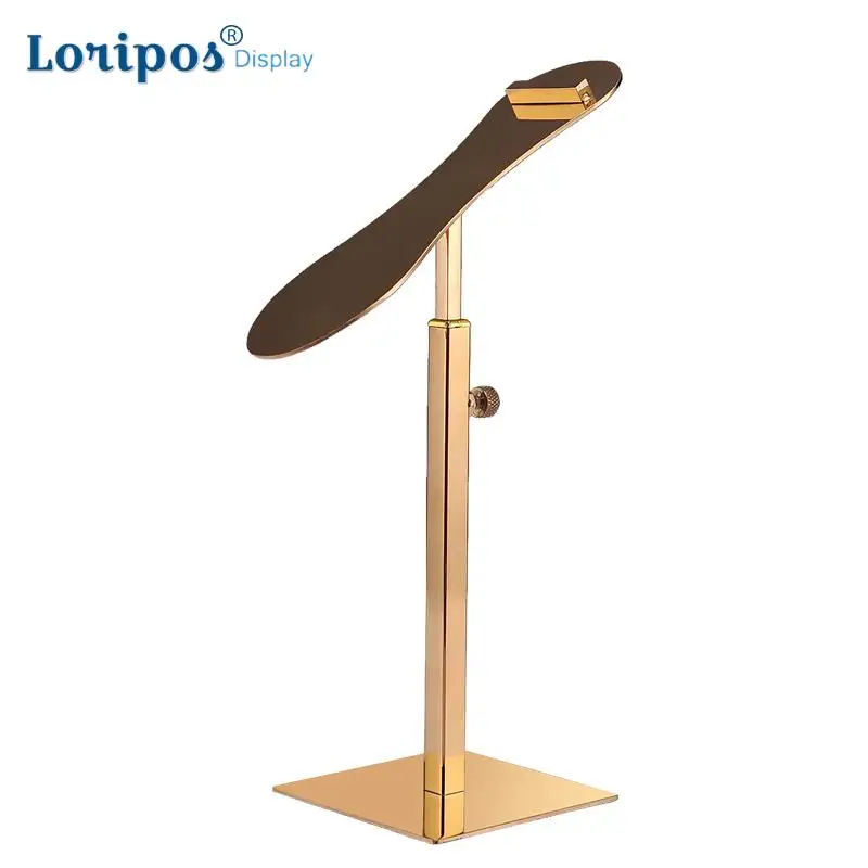 Стойка для обуви из нержавеющей стали подставка на высоком каблуке регулируемая