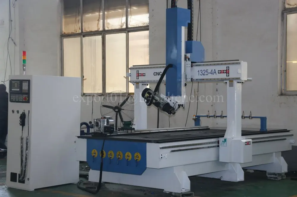 Фрезерный станок с ЧПУ 5-осевой деревообрабатывающий фрезерный гравировальный