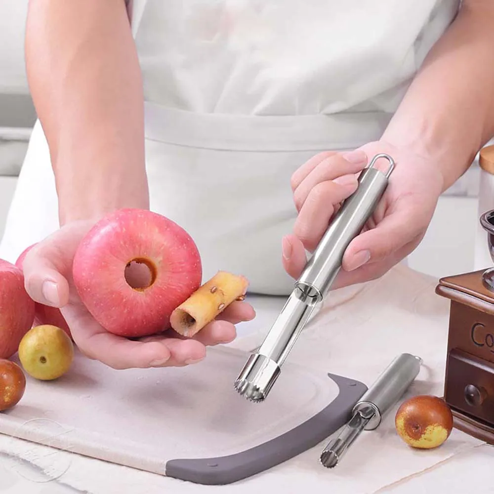 Convenient Kitchen Fruit Corer Separator Apple Pear Peach Coring Device Digging Tools Wholesale Price A65 | Дом и сад