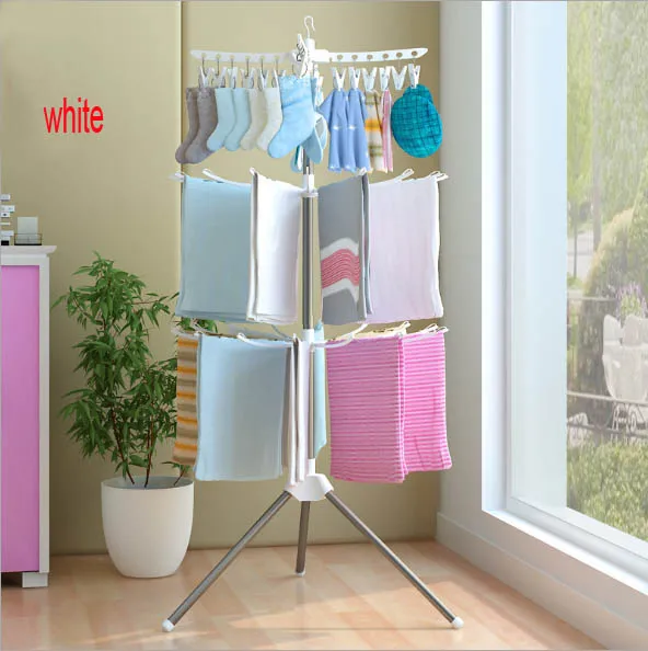Ground Folding Movable Towel Rack | Bars