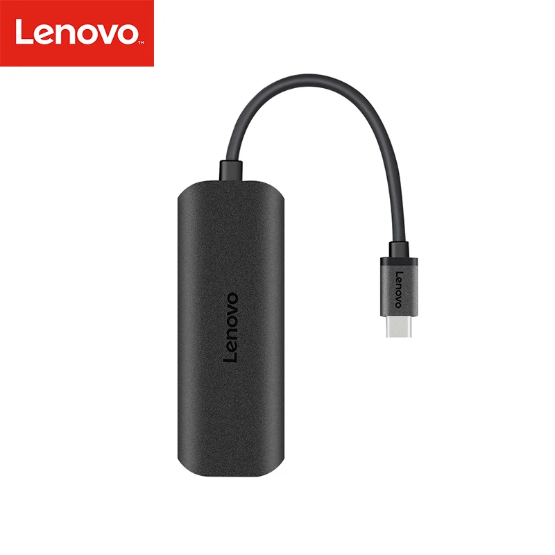 Usb концентратор Lenovo C611 USB Type C с 4 портами 5 Гбит/с 3 0 usb c для ноутбуков аксессуары
