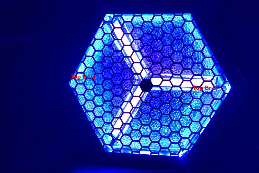 LED Par 3X60 Вт теплый белый светодиодный сценический светильник DMX Ретро вспышка с 48X0