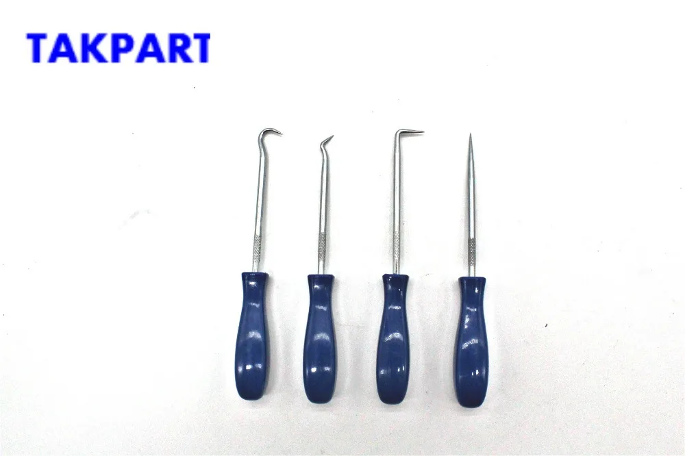 

TAKPART 4PC HOOK AND PICK SET SEAL REMOVER REMOVAL TOOL
