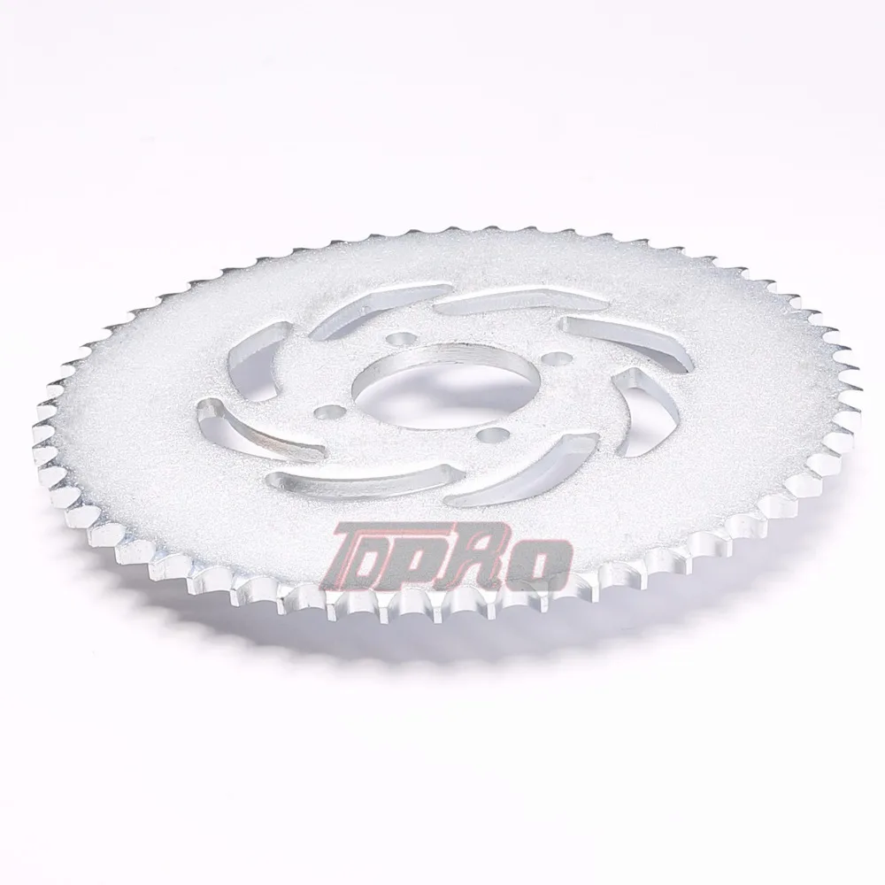 TDPRO 37 T/41 Т/46 T/56 T мотоциклетные цепи и звездочки Задняя звездочка Cog для 420/428/520 цепи 110cc 125cc 140cc Dirt Pit Bike