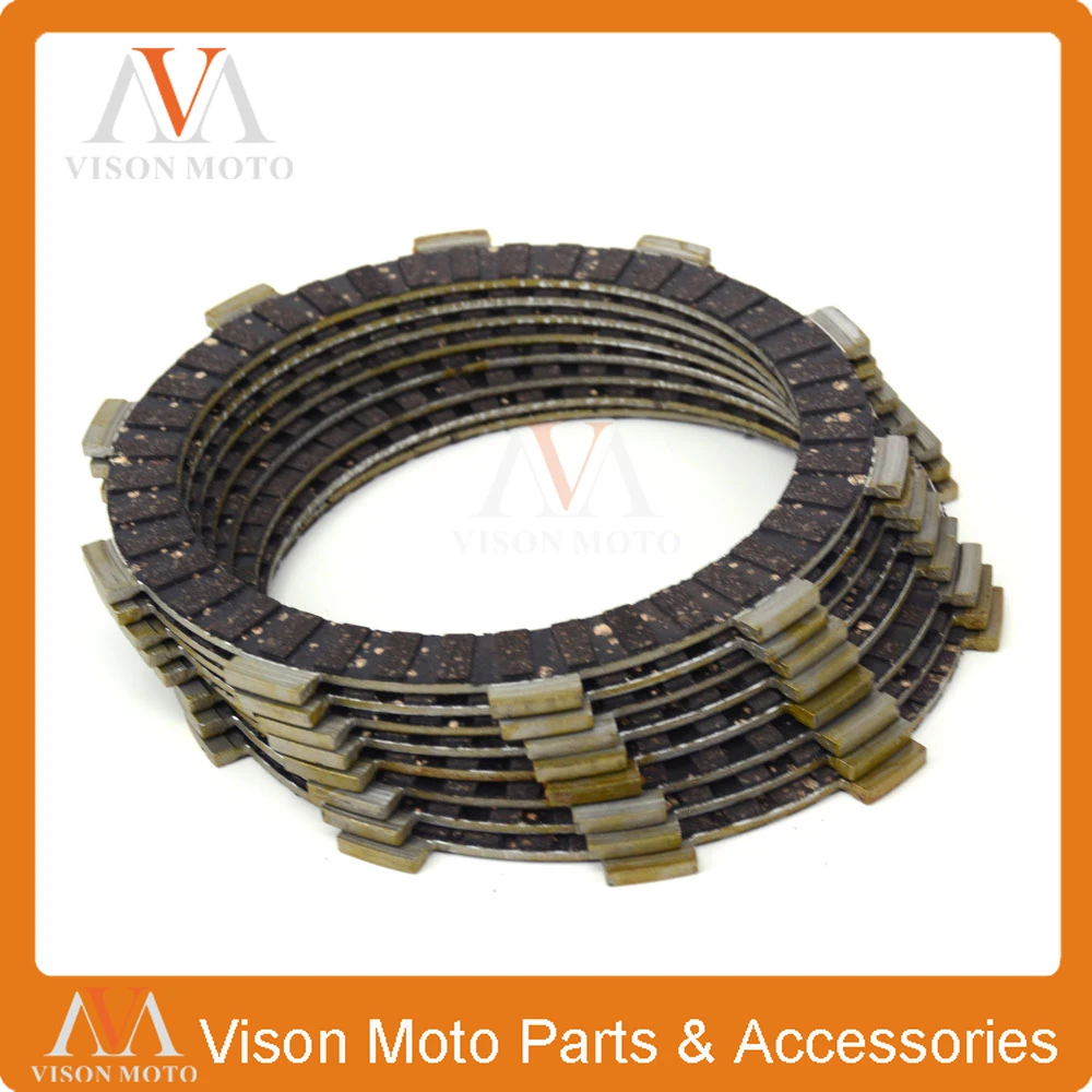 

Clutch Friction Plates Disc Set 8pcs For HONDA VT750CA VT750CD VT750CD2 VT750CDA VT750CDB Shadow Aero Deluxe ACE 750 Deluxe