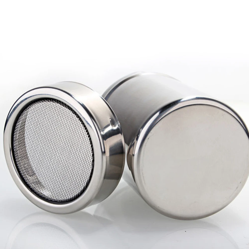 Нержавеющая сталь барбекю силовая бутылка какао порошок кофе приправа Бутылка