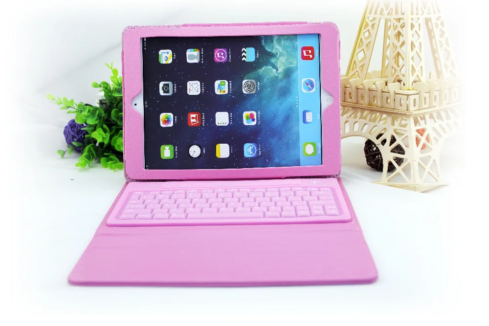 Soft Silicone Waterproof Wireless Bluetooth Keyboard for Ipad AIR Coloured Computer Keyboard for ipad air 2 case keyboar