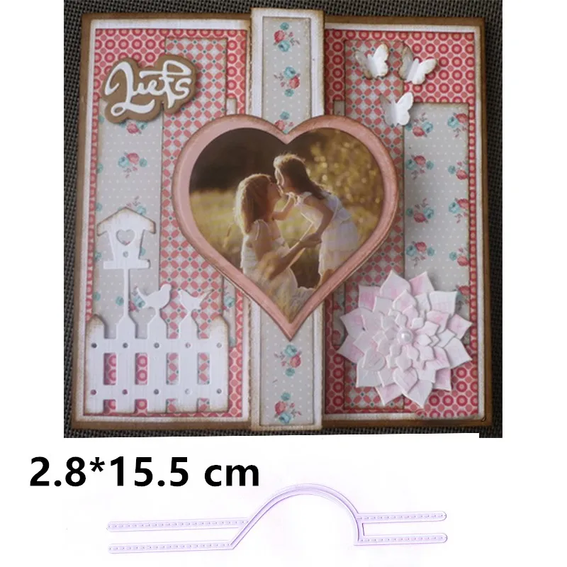 Picture 6 Серия 3D всплывающие рамки новые Diecuts металлические режущие штампы для DIY скрапбукинга изготовление бумажных открыток товары для декоративного рукоделия - Цвет: Picture 6