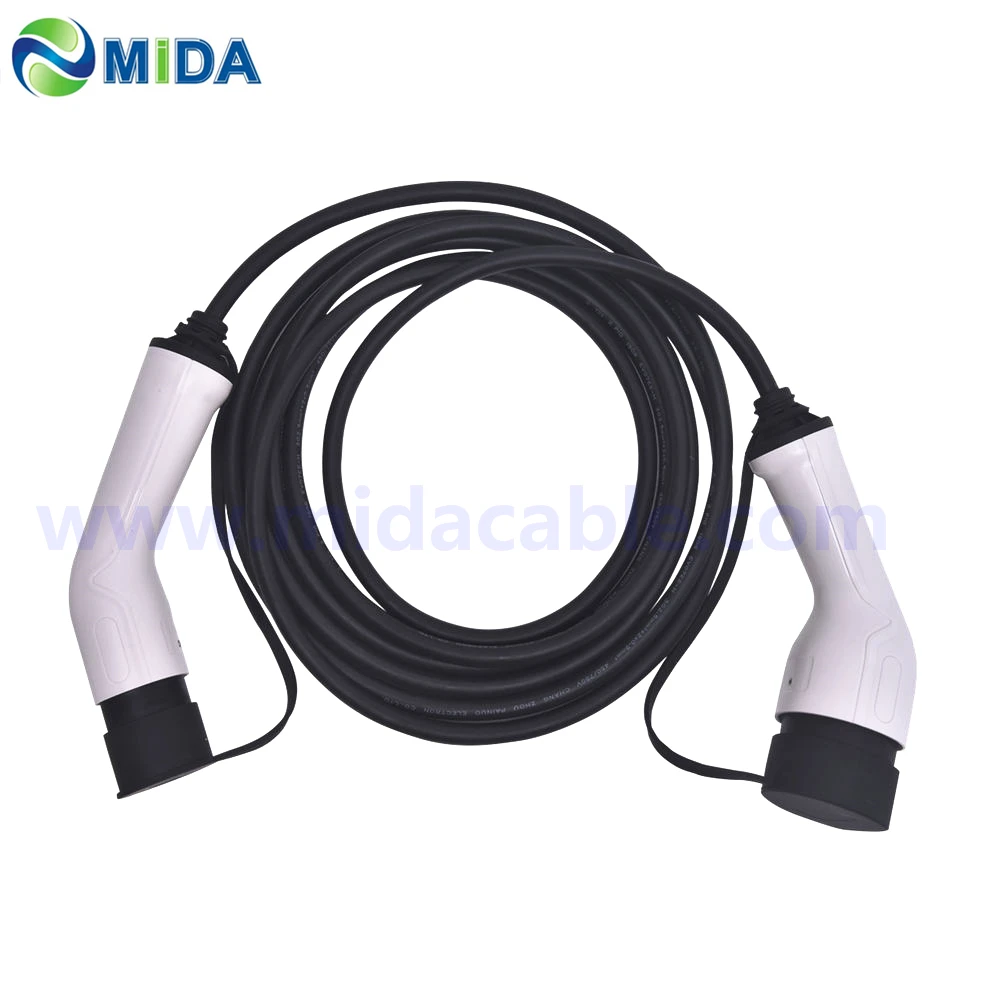 5 м 32Amp IEC62196-2 Тип 2 Mennekes EV разъем тип к зарядный кабель вилка электромобиль
