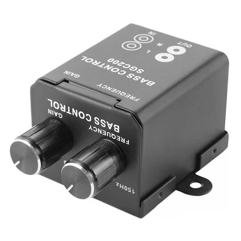 Автомобильный Дистанционный усилитель сабвуфер автомобильный аудио эквалайзер