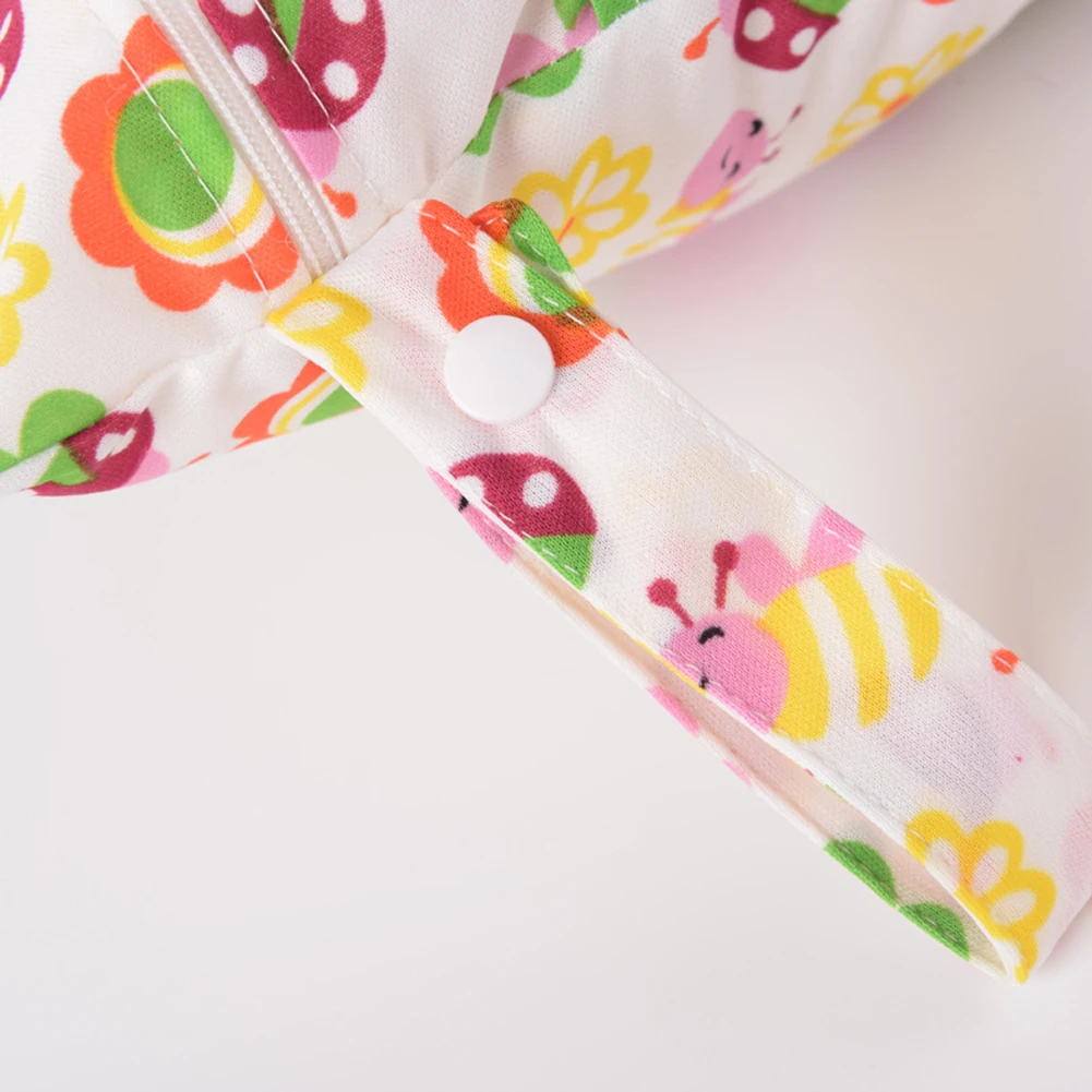 Детская сумка для подгузников с принтом персонажей меняющаяся влажная детские