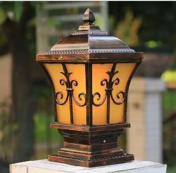 Европейский современный Ретро садовый ландшафтный светильник