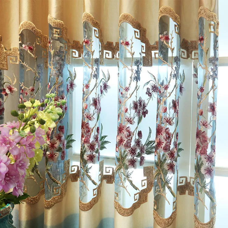 Занавеска s для гостиной Современная оконная занавеска спальни ажурная новая