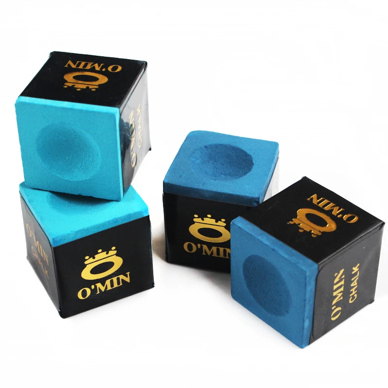 Верхний уровень O'MIN Бильярд Мелки высокое качество 2 шт./лот Бассейн Кий Мел