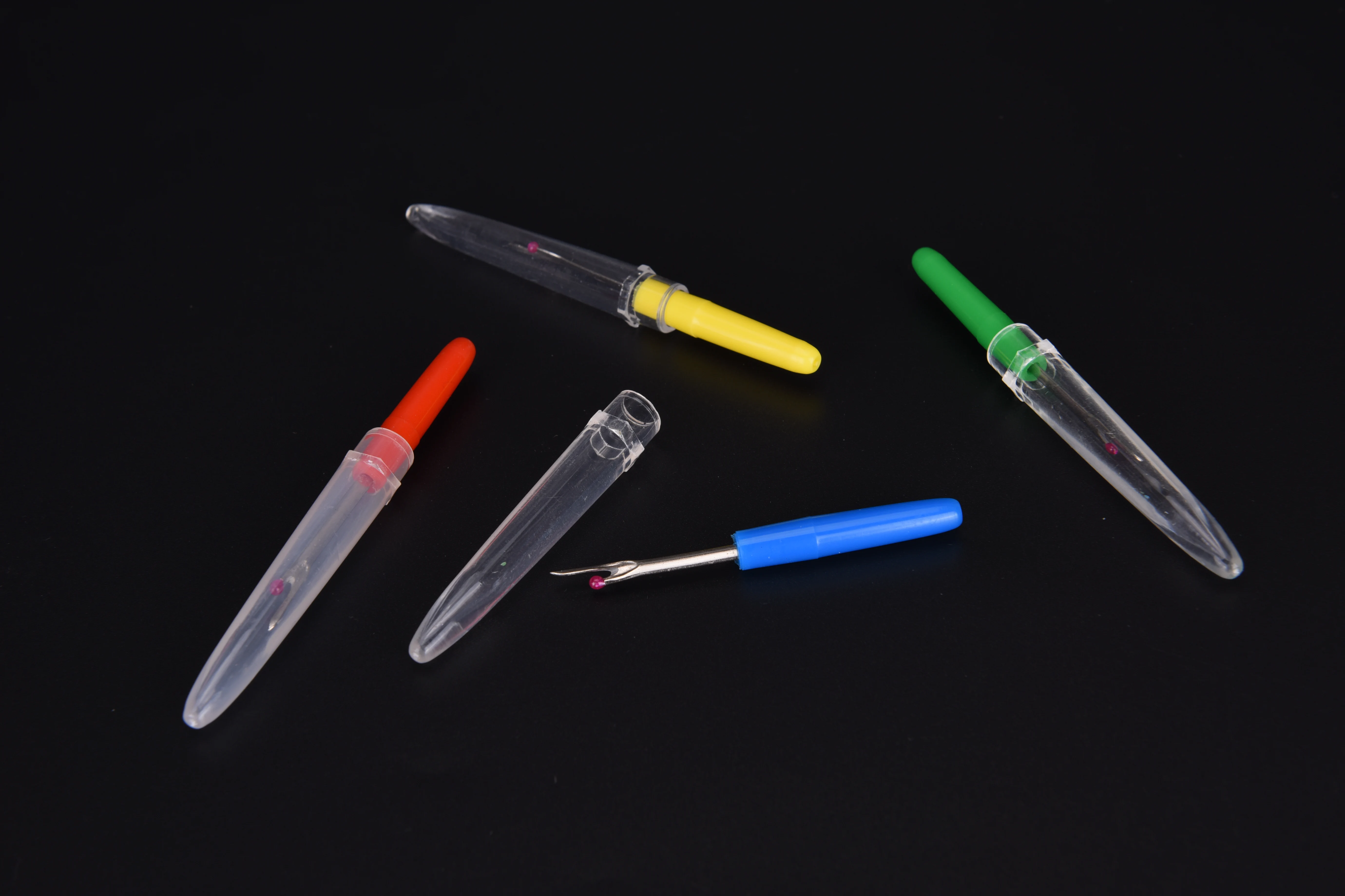 Новый 4 шт. Поп Пластиковые ручки ремесло резец шва риппер стежок Разрезающий