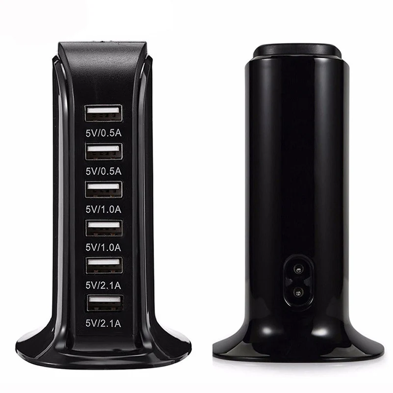 Сетевое зарядное устройство с 6 USB портами 30 вт|Зарядные устройства для телефонов|