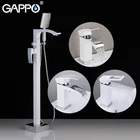GAPPO Душевая система белый хромированный смеситель для душа для ванной комнаты Смеситель для ванны смеситель для душа набор насадок для душа