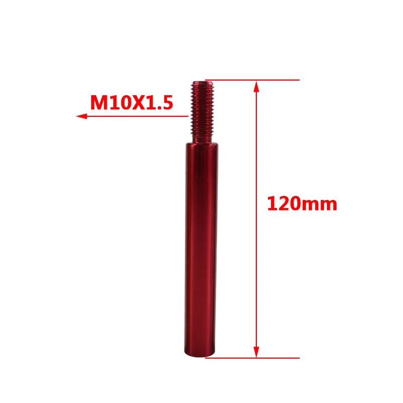 RASTP-универсальная ручка переключения передач удлинитель M10x1.5 автомобильный рычаг переключения передач 120 мм для Honda Acura короткий переключатель RS-SFN018