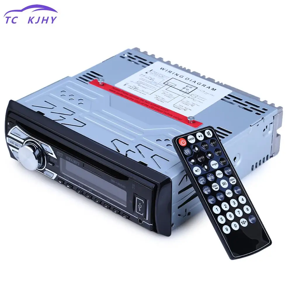 Радио In dash 1 Din Стерео Fm радио Mp3 аудио плеер Поддержка Usb Sd Dvd музыкальный Cd с