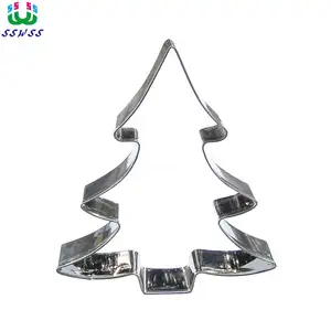 Формы для выпечки Рождественского торта печенья, формы для украшения торта в форме большой елки, инструменты для помадки, прямая продажа